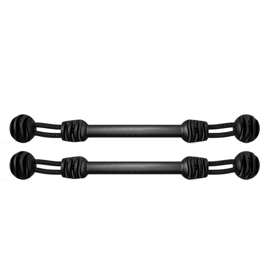 Snubber TWIST - Tar Black - Pair