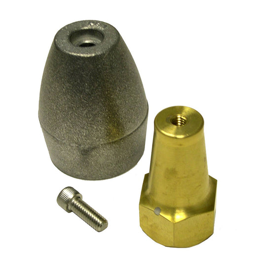 Performance Metals Mercruiser Bravo 3 (2003 &amp; Earlier) Prop Anode Retrofit Kit - Aluminum