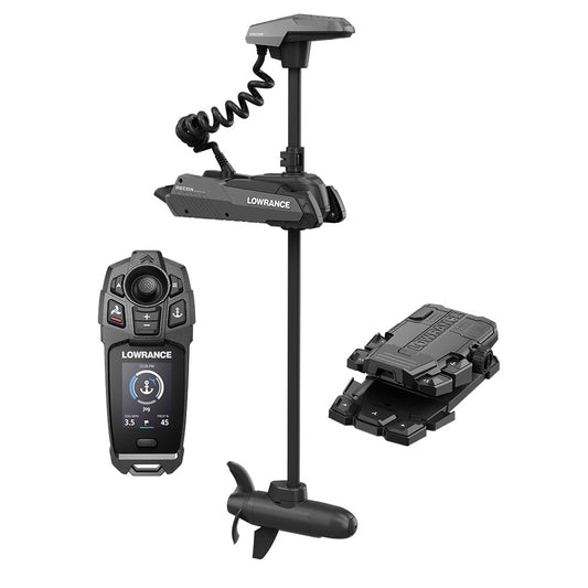 Lowrance Recon&trade; FW 48" Trolling Motor - Includes Freesteer Joystick Remote, Wireless Foot Pedal &amp; HDI Nosecone