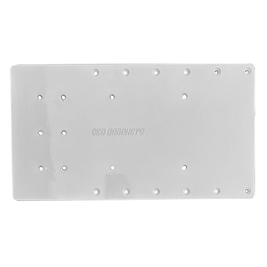 Sea Brackets 18" Straight Trolling Motor Plate f/Minn Kota&rsquo;s Quest