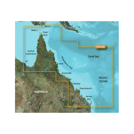 Garmin BlueChart&reg; g3 HD - HXPC413S - Mornington Island - Hervey Bay - microSD&trade;/SD&trade;
