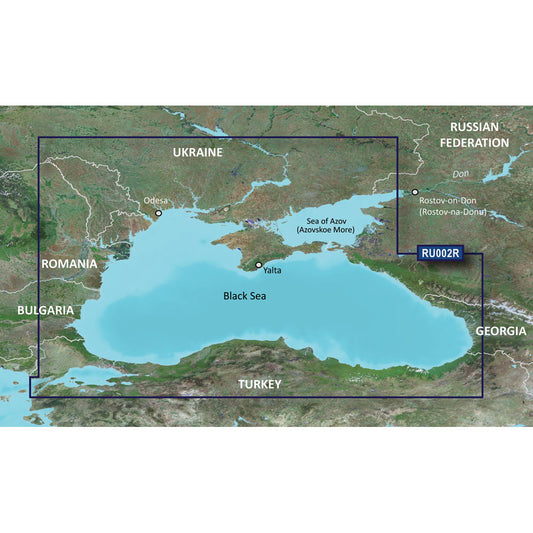 Garmin BlueChart&reg; g3 HD - HXRU002R - Black Sea &amp; Azov Sea - microSD&trade;/SD&trade;