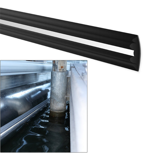 Megaware PontoonGuard&reg; - 40' Kit - (2) 20' Guards f/Pontoon Up To 25' - Black