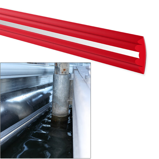 Megaware PontoonGuard&reg; - 32' Kit - (2) 16' Guards f/Pontoon Up To 21' - Red