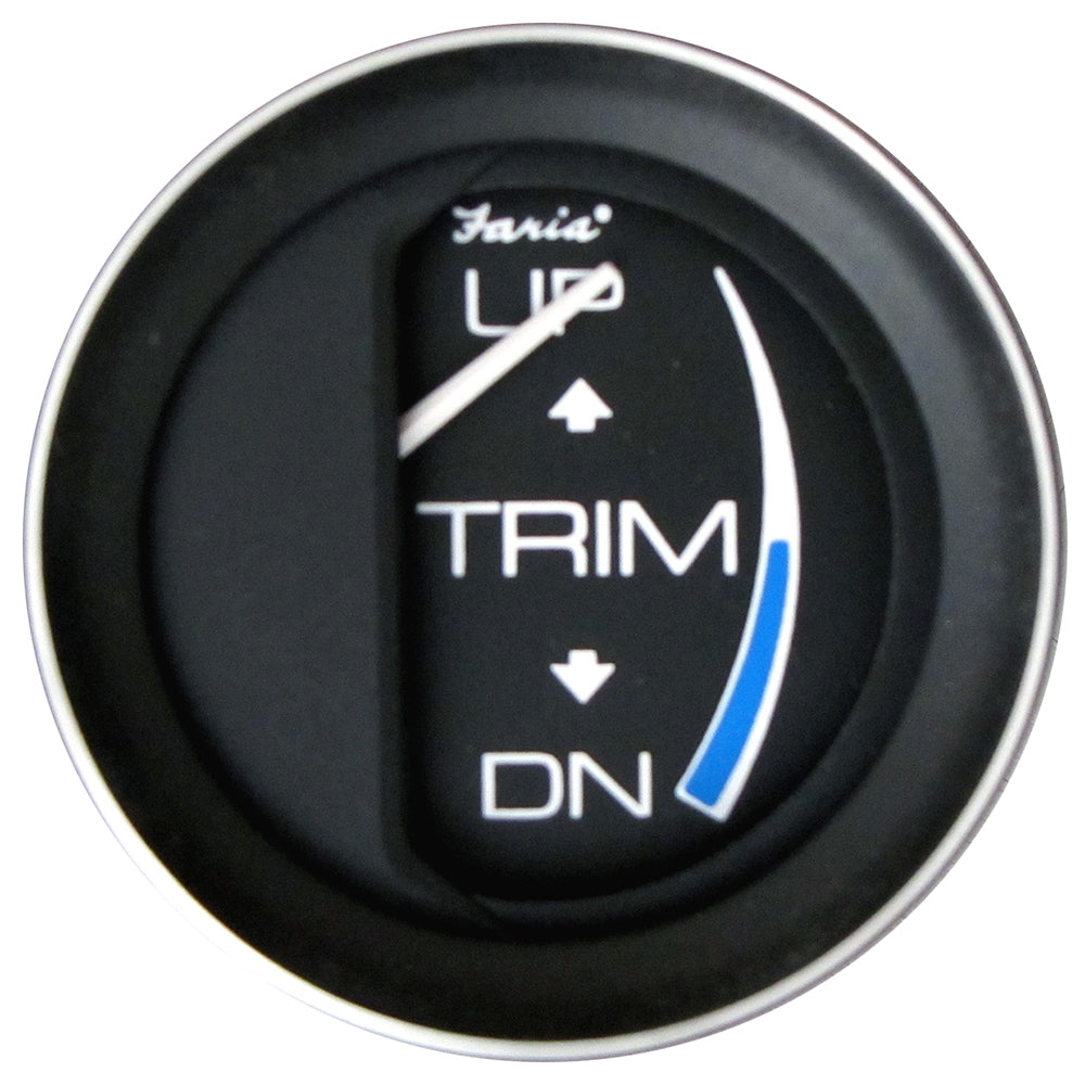Faria Coral 2" Trim Gauge f/Suzuki, Johnson &amp; Evinrude Outboard