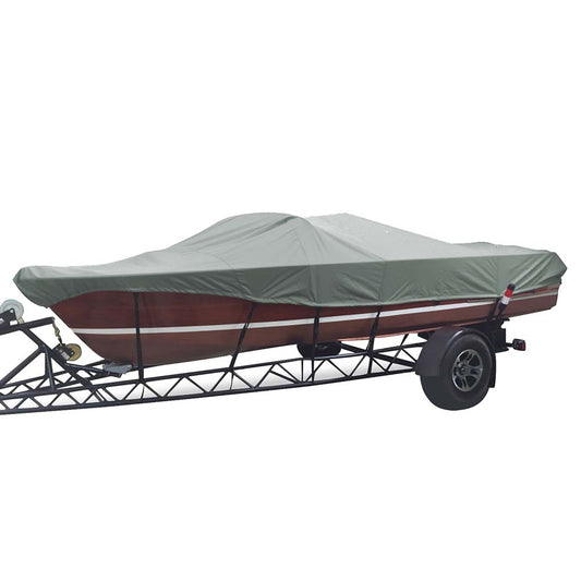 Carver Sun-DURA&reg; Styled-to-Fit Boat Cover f/18.5&#39; Tournament Ski Boats - Grey