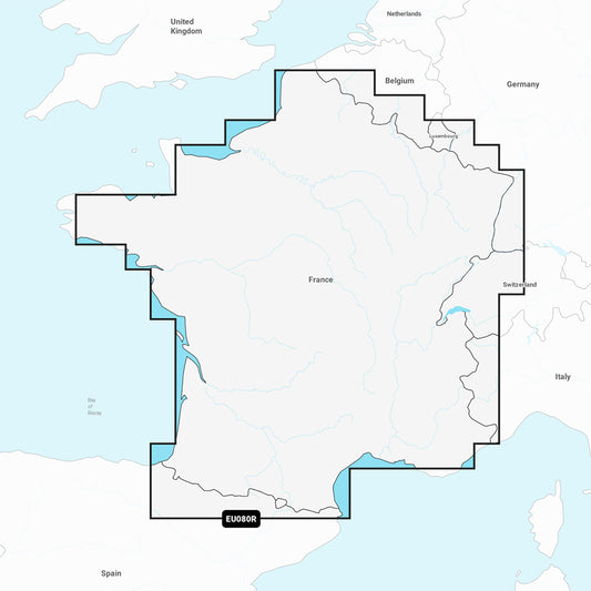 Garmin Navionics Vision+ NVEU080R - France, Lakes &amp; Rivers - Inland Marine Chart