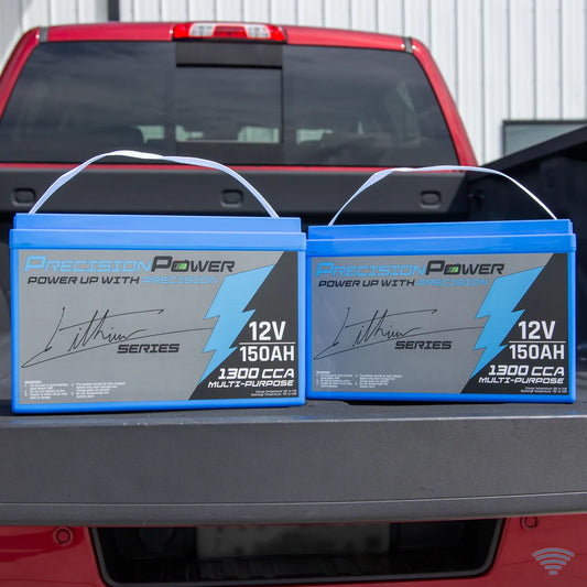 Precision Power Lithium 12V 150Ah Multi-Purpose Cranking Smart Battery